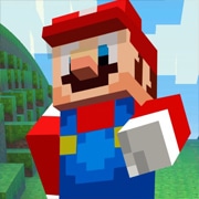 Mario Minecraft Runner game