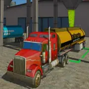 Oil Tanker Transporter Truck Simulator game