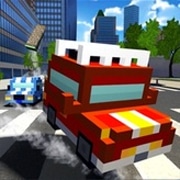 Blocky Cars In Real World