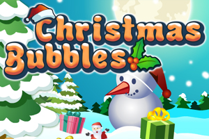 Christmas Bubbles game