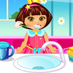 Dora Baby Caring