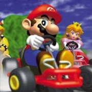 Play Nintendo 64 Mario Kart 64 - Amped Up v2.82 Online in your browser 