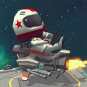 Moto Space Racing: 2 Player game