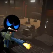 Stickman Armed Assassin Cold Space game